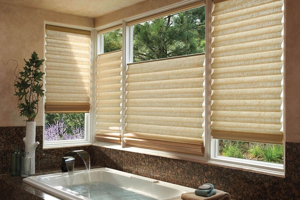 Hunter Douglas Vignette® Roman Shades window shades sheer shades window treatments near Concord, California (CA)