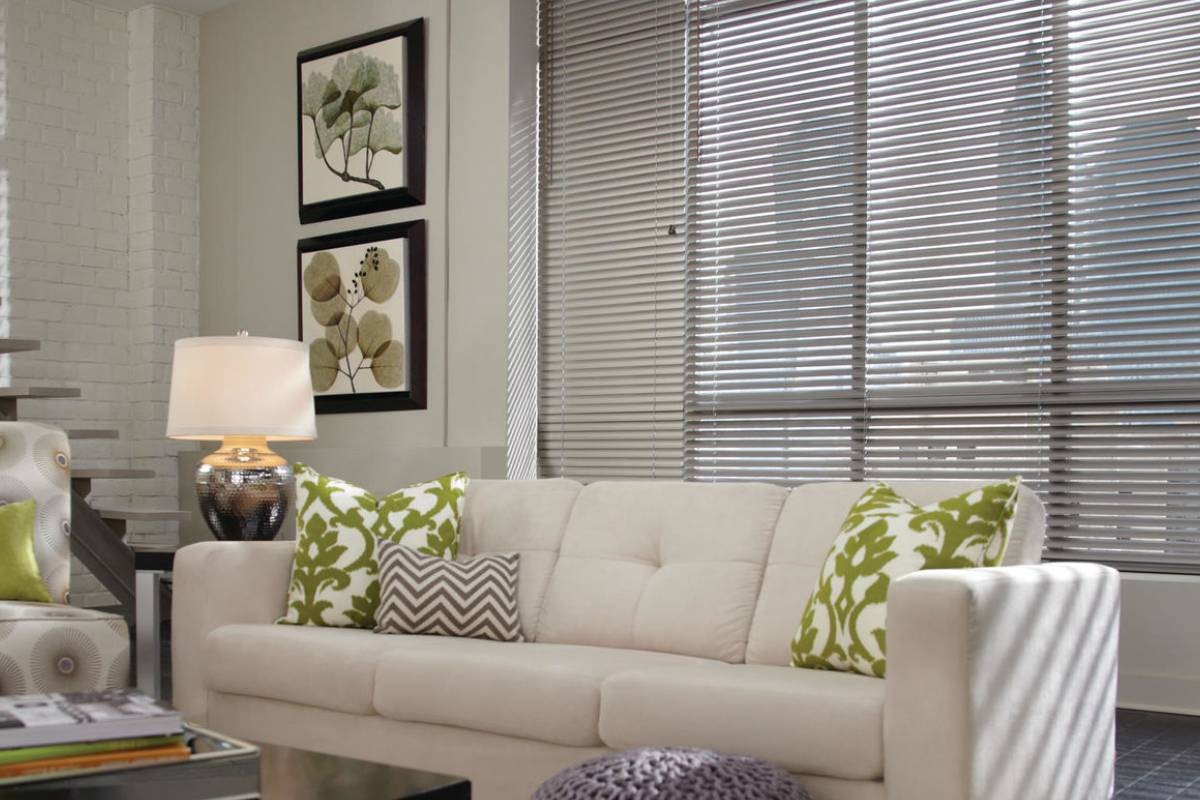 Hunter Douglas Modern Precious Metals® Aluminum Blinds, metal blinds, window blinds near Roseville, California (CA)