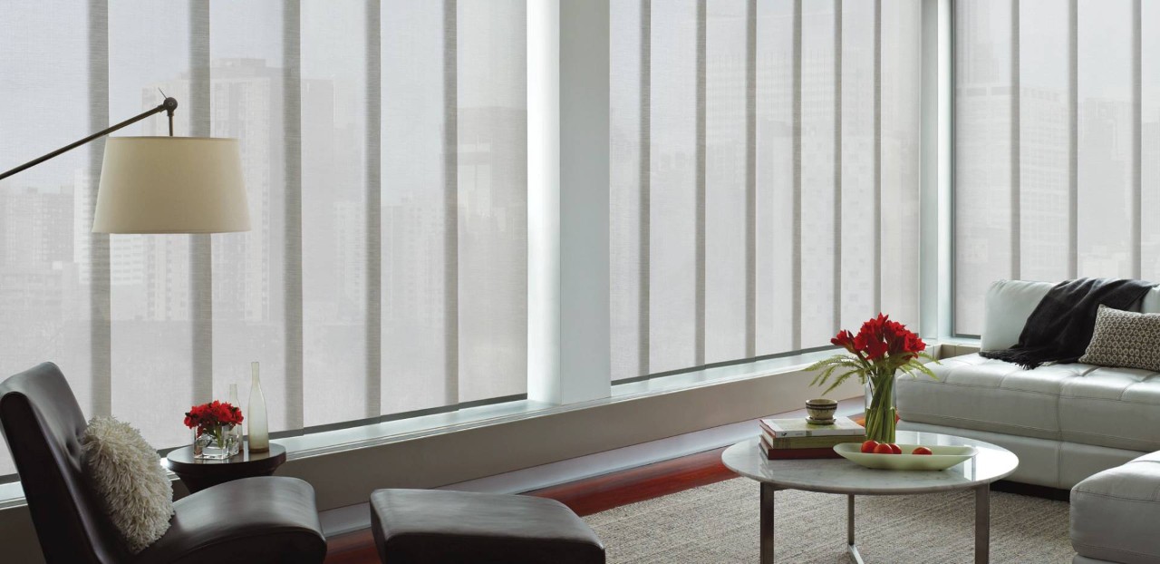 Hunter Douglas Skyline® Panel-Track Blinds near Roseville, California (CA)