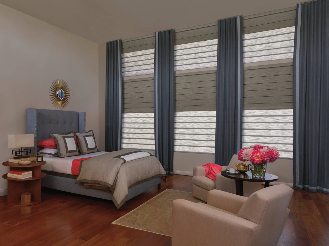 Hunter Douglas Vignette® Modern Roman Shades near Roseville, California (CA)